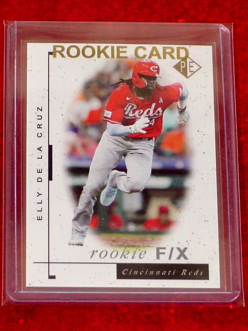Elly De La Cruz Rookie F/X Card